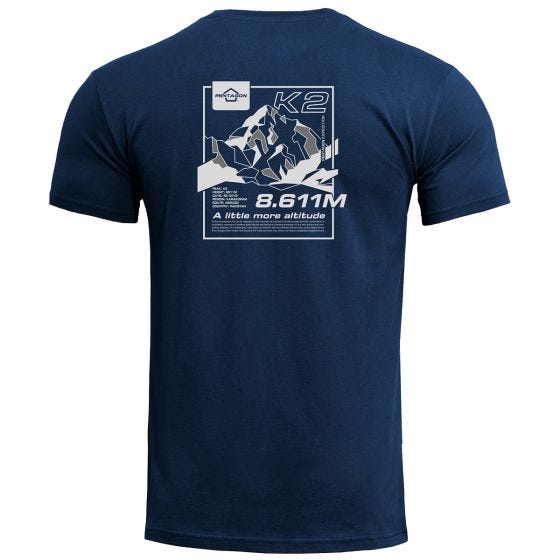 Pentagon T-shirt Ageron K2 Mountain - Midnight Blue