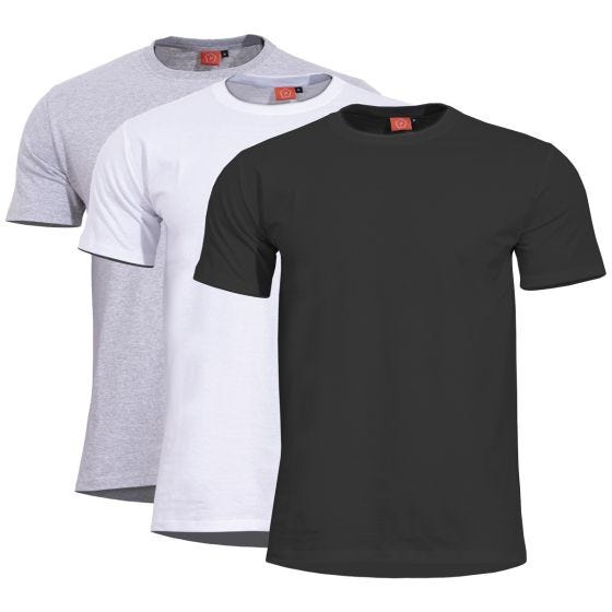 Pentagon T-shirt Orpheus Triple Mix - Melange Grey / Bianco / Nero