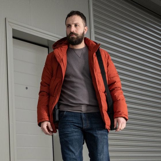 Pentagon Giacca Taurus Puffer - Cinder Grey