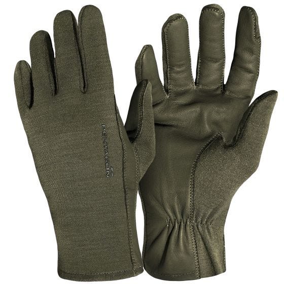 Pentagon guanti corti Pilot in verde oliva