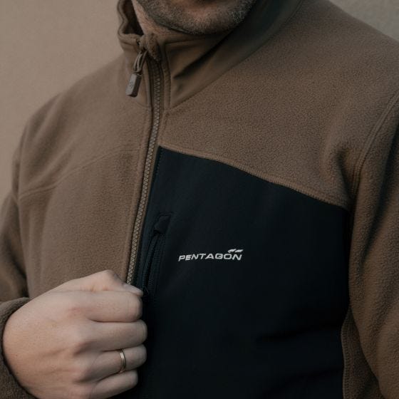 Pentagon Giacca in pile Athos 2.0 - Nero