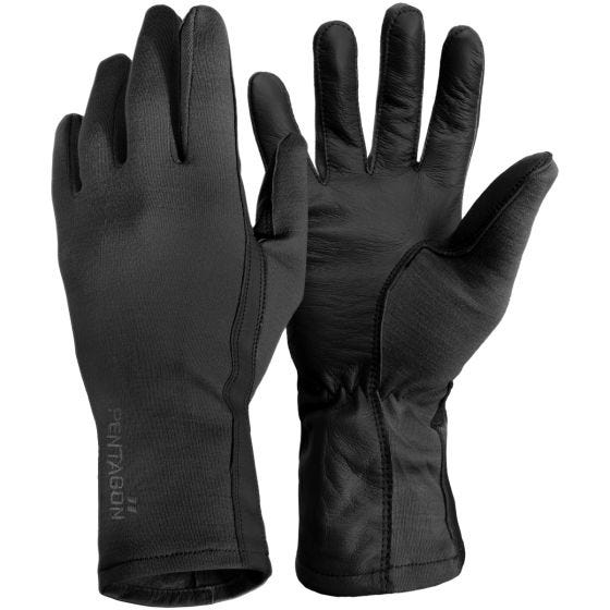 Pentagon guanti lunghi Pilot in nero