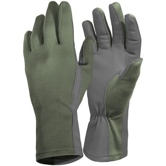 Pentagon guanti lunghi Pilot in verde oliva