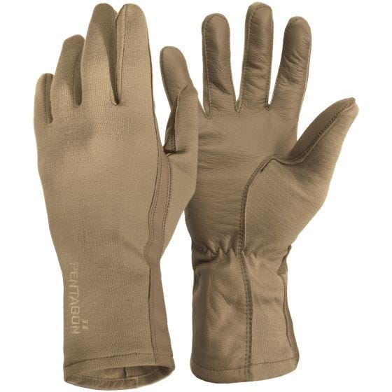 Pentagon guanti lunghi Pilot in Coyote