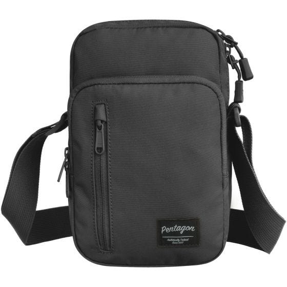 Pentagon borsa messenger Kleos in nero