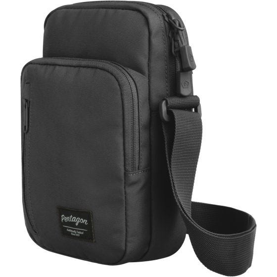 Pentagon borsa messenger Kleos in nero