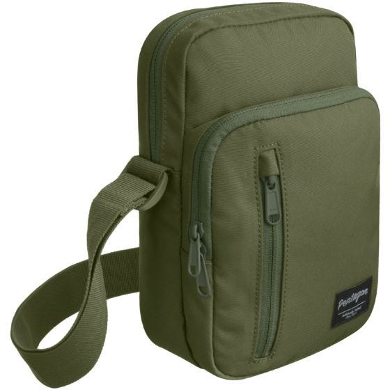Pentagon borsa messenger Kleos in verde oliva