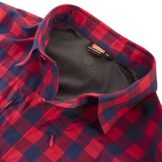 Pentagon camicia tattica QT in Red Checks
