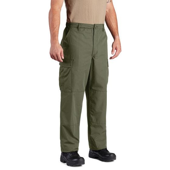 Propper Pantaloni con patta a bottoni BDU - Oliva
