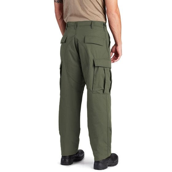 Propper Pantaloni con patta a bottoni BDU - Oliva