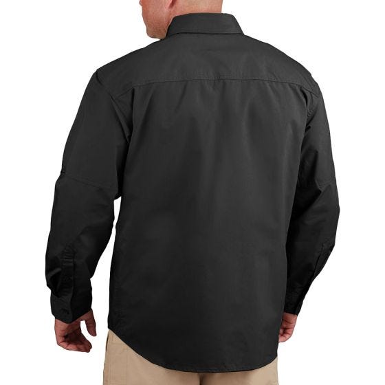 Propper camicia da uomo HLX a maniche lunghe in nero