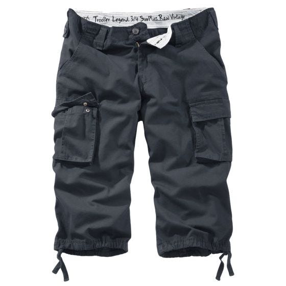 Surplus Pantaloni corti Trooper Legend 3/4 - grigio antracite