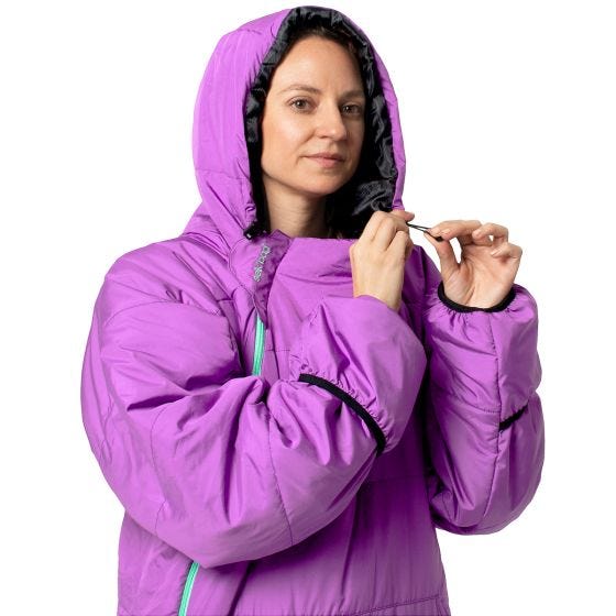 Selk'bag Tuta sacco a pelo Lite 6G - Violet Cockatoo