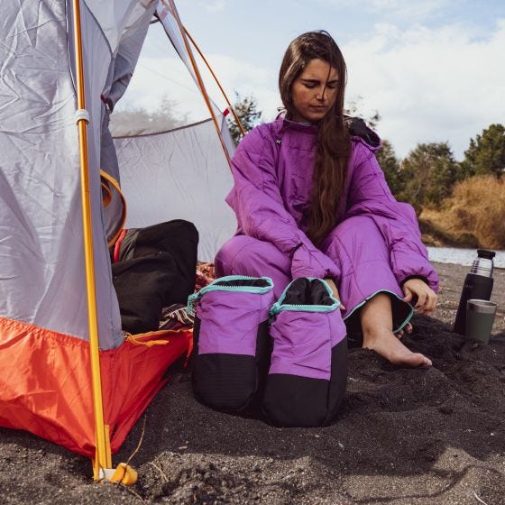Selk'bag Tuta sacco a pelo Lite 6G - Violet Cockatoo