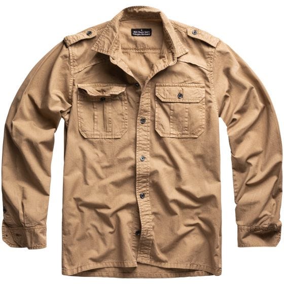 Surplus Camicia a maniche lunghe M65 Basic - beige