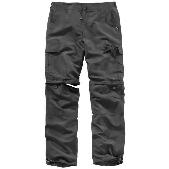 Surplus pantaloni outdoor ad asciugatura rapida in nero