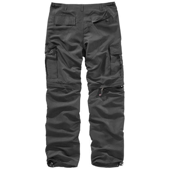 Surplus pantaloni outdoor ad asciugatura rapida in nero