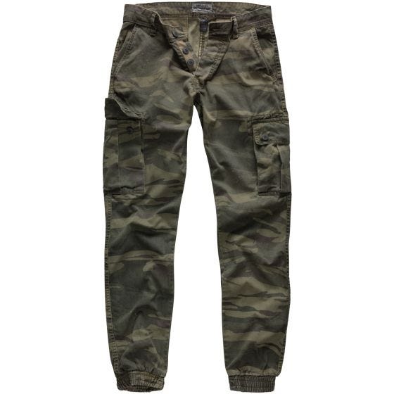 Surplus pantaloni Bad Boys in Green Camo