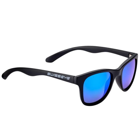 Swiss Eye Occhiali da sole Kanjo Flex 1 - Lente Revo BW fumo / montatura nera opaca