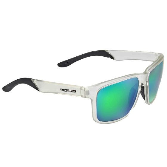 Swiss Eye Occhiali da sole Life - Lente Revo Verde Verde / Cristallo Opaco/Montatura Nera