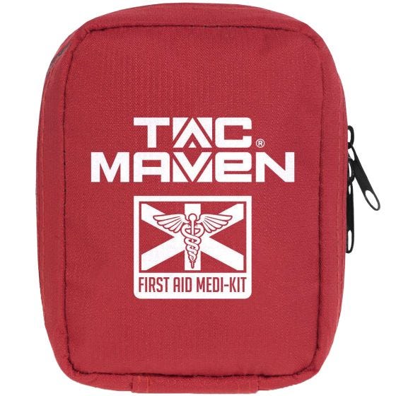 TAC MAVEN Kit di pronto soccorso Hippokrates - rosso