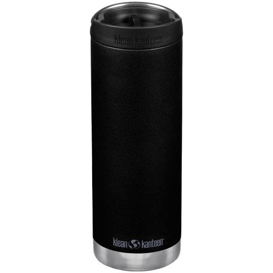 Klean Kanteen borraccia termica TKWide con tappo tazza caffè takeaway 592ml - Nero