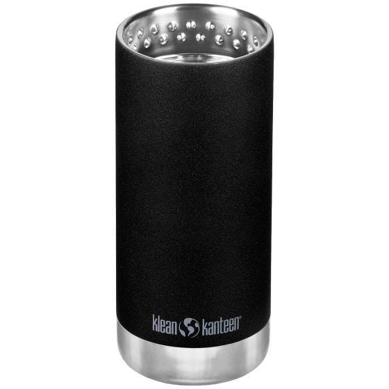 Klean Kanteen borraccia termica TKWide con tappo tazza caffè takeaway 355ml - Nero