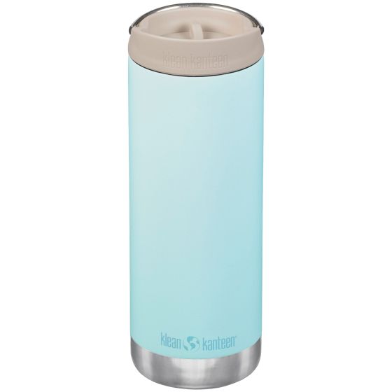 Klean Kanteen borraccia termica TKWide con tappo tazza caffè takeaway 473ml - Blue Tint