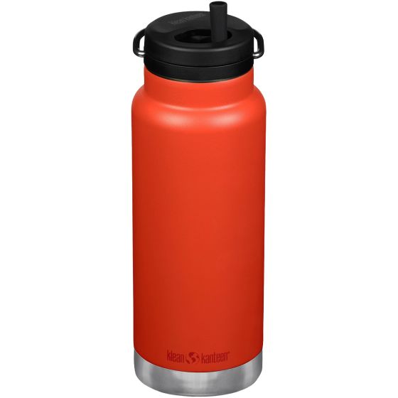 Klean Kanteen borraccia termica TKWide 946ml Twist Cap w/Straw - Tiger Lilly