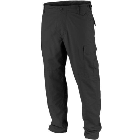 Teesar pantaloni BDU in ripstop in nero