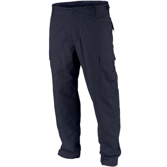 Teesar pantaloni BDU in ripstop in Navy Blue