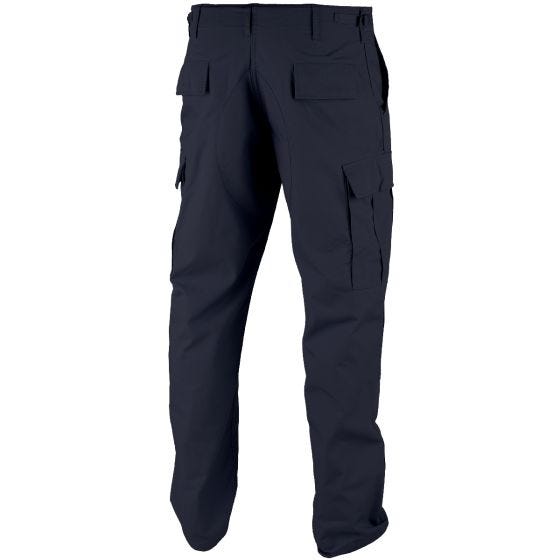 Teesar pantaloni BDU in ripstop in Navy Blue