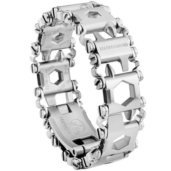 Leatherman bracciale multiuso Tread LT in Stainless