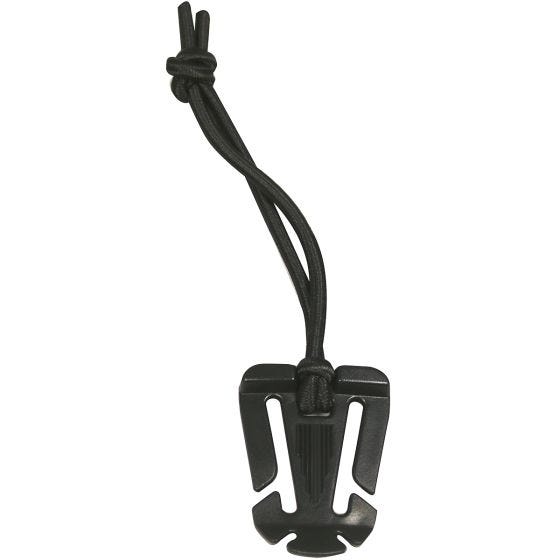 Viper corda elastica di bloccaggio MOLLE in nero