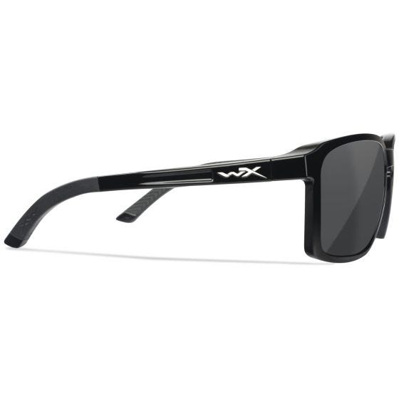 Wiley X Occhiali WX Alfa - Captivate Polarized Grey Lenses / Gloss Black Frame