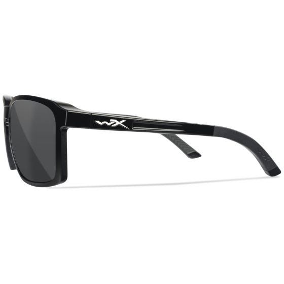 Wiley X Occhiali WX Alfa - Captivate Polarized Grey Lenses / Gloss Black Frame