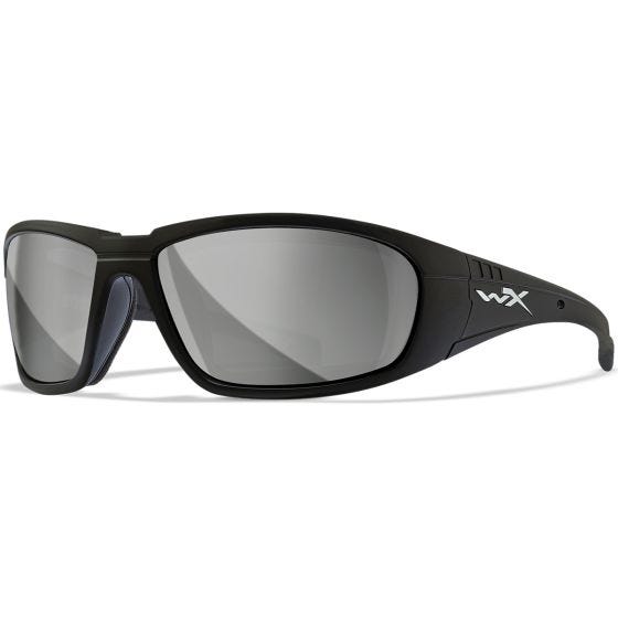 Wiley X Occhiali WX Boss - Silver Flash Lens / Matte Black Frame