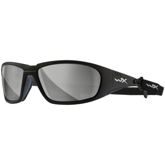 Wiley X Occhiali WX Boss - Silver Flash Lens / Matte Black Frame