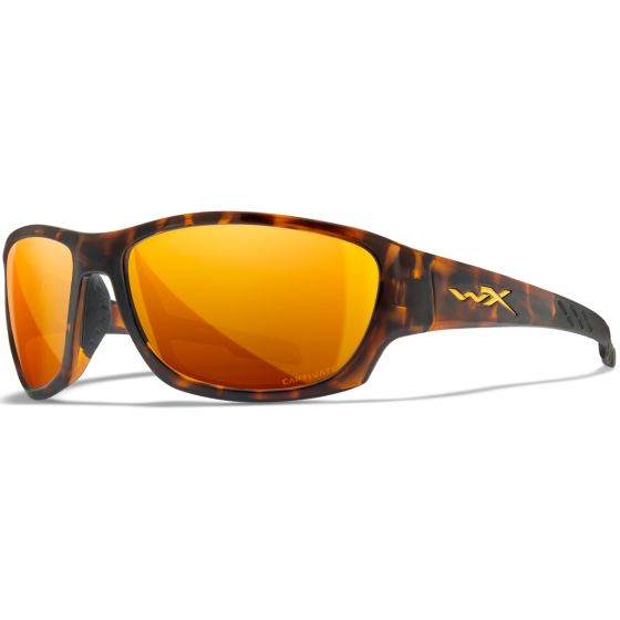 Wiley X Occhiali WX Climb - Captivate Polarized Bronze Mirror Lenses / Gloss Tortoise Frame