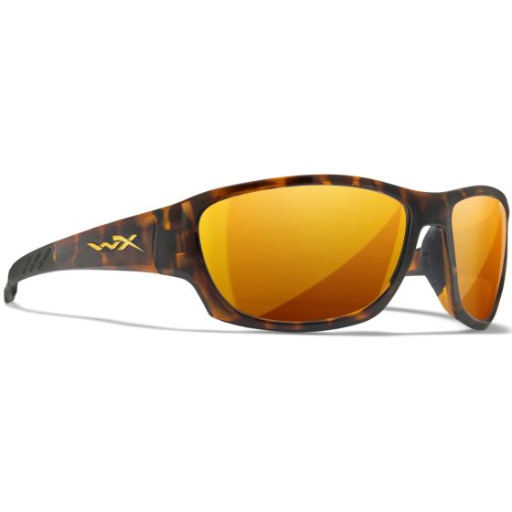 Wiley X Occhiali WX Climb - Captivate Polarized Bronze Mirror Lenses / Gloss Tortoise Frame