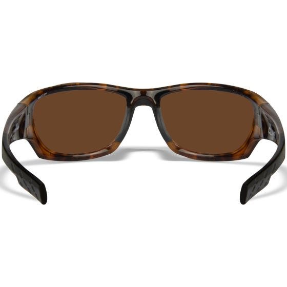 Wiley X Occhiali WX Climb - Captivate Polarized Bronze Mirror Lenses / Gloss Tortoise Frame