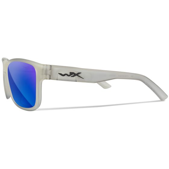 Wiley X Occhiali WX Ovation - Captivate Polarized Blue Mirror Lenses / Matte Slate Frame