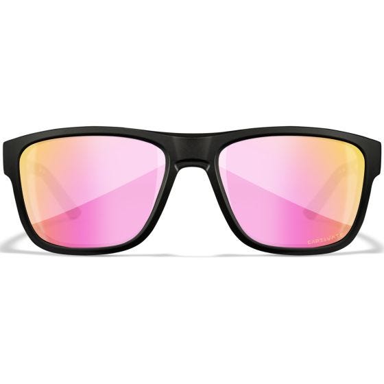 Wiley X Occhiali WX Ovation - Captivate Polarized Rose Gold Mirror Lenses / Matte Black Frame