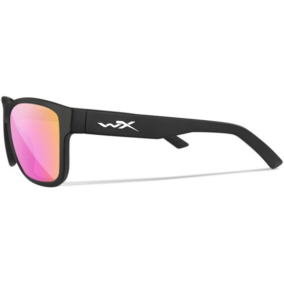 Wiley X Occhiali WX Ovation - Captivate Polarized Rose Gold Mirror Lenses / Matte Black Frame