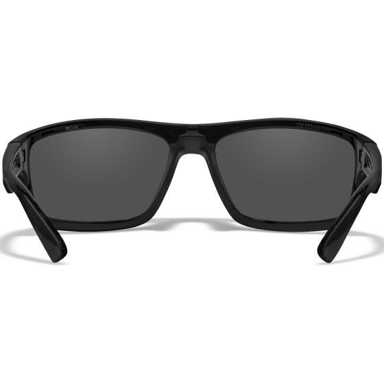 Wiley X Occhiali WX Peak - Silver Flash Lenses / Gloss Black Frame