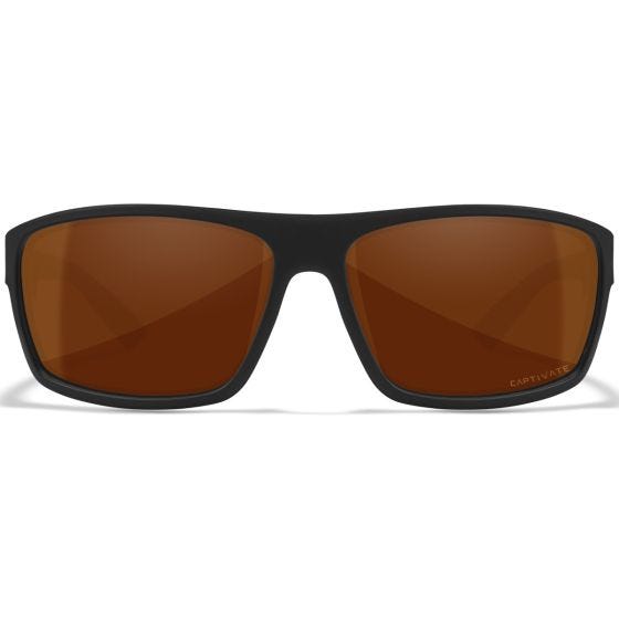 Wiley X Occhiali WX Peak - Captivate Polarized Copper Lenses / Matte Black Frame