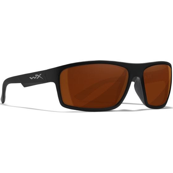 Wiley X Occhiali WX Peak - Captivate Polarized Copper Lenses / Matte Black Frame