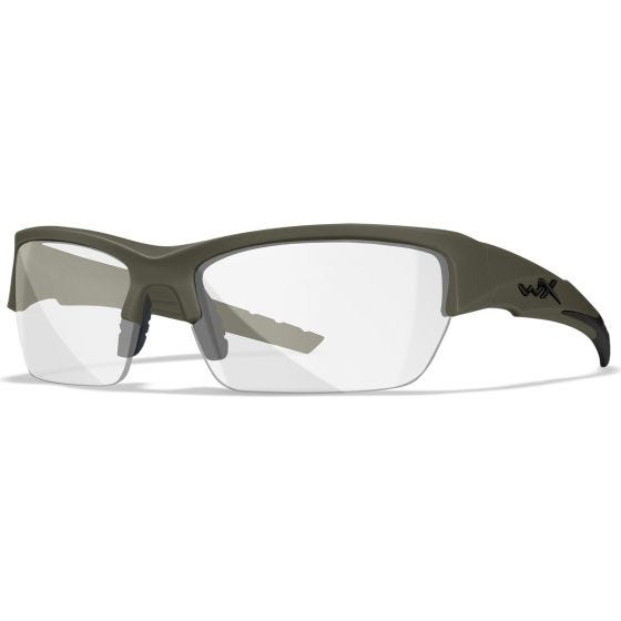 Wiley X WX Occhiali Valor 2.5 - con lenti grigie + lenti trasparenti + lenti ruggine chiaro / e montatura in verde OD