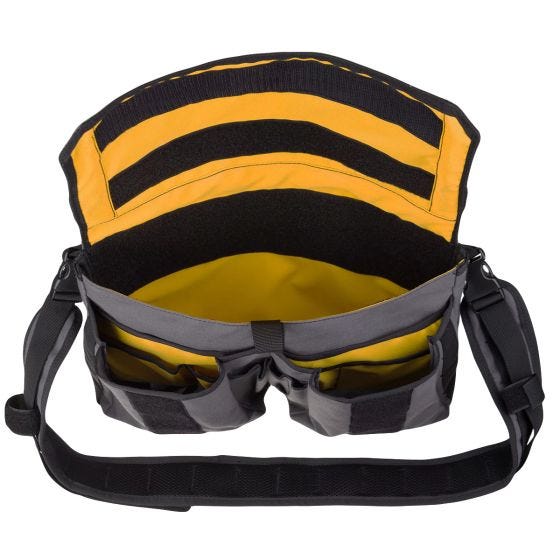 Wisport Borsa a tracolla Claymore - grigio grafite