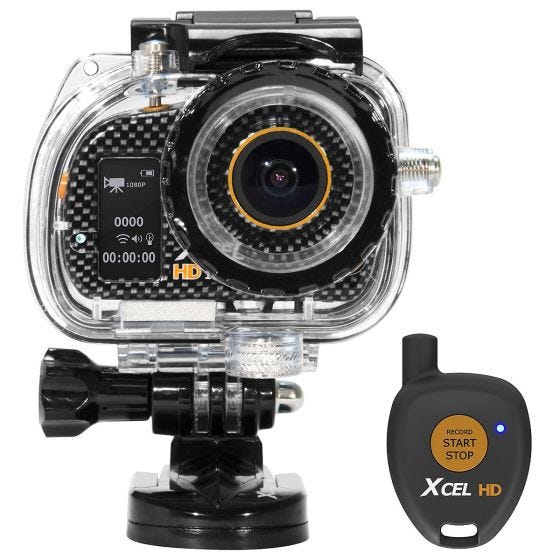 Xcel videocamera HD Sport Edition in Carbon